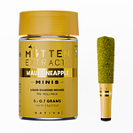 Maui Pineapple Infused Pre-Roll Pack | 5x0.7g | 3.5g by Mitten Extracts