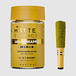 Maui Pineapple Infused Pre-Roll Pack | 5x0.7g | 3.5g by Mitten Extracts