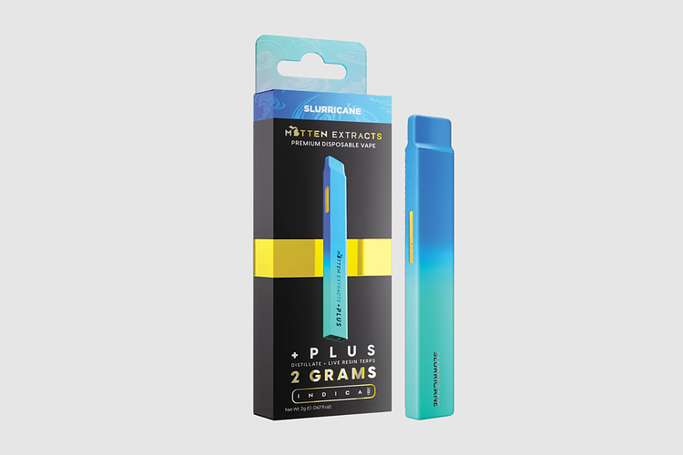 Slurricane Disposable Vape | 1g by Mitten Extracts