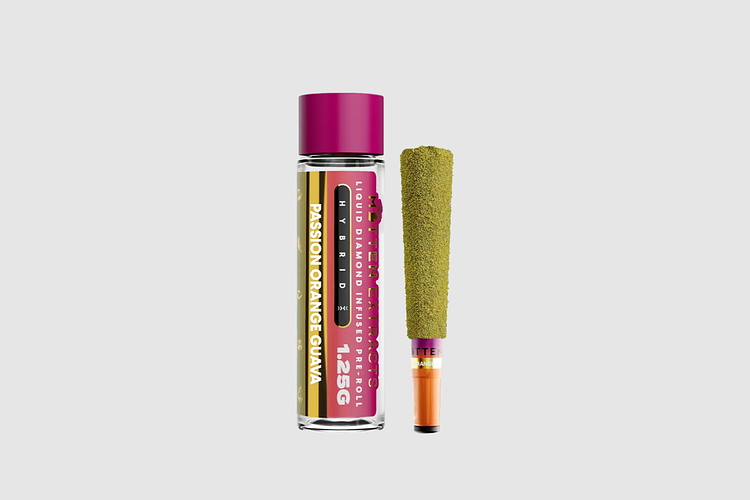 Mitten Extracts | Passion Orange Guava Infused Pre-Roll | 1.25g by Mitten Extracts