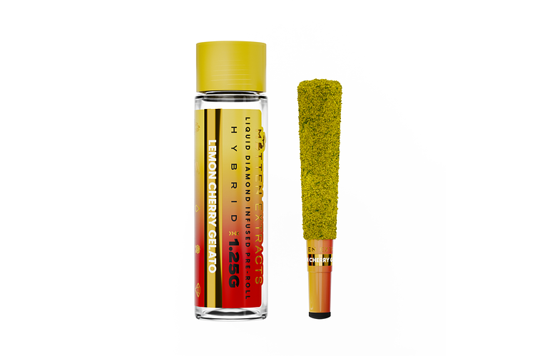 Lemon Cherry Gelato Infused Pre-Roll | 1.25g by Mitten Extracts