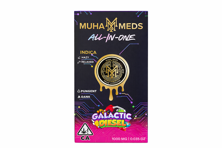 Galactic Diesel Disposable Vape | 2g by Muha Meds