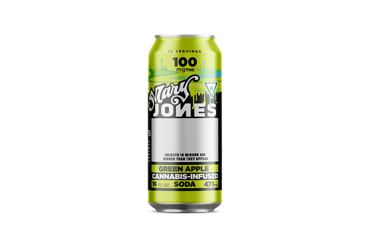 Mary Jones | Green Apple Soda | 100mg by Mary Jones