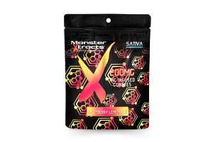 Monster X | Raspberry Lemonade Gummies | 10x20mg | 200mg by Monster Xtracts