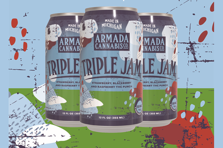 Armada Cannabis Co. | Triple Jam Punch Cider | 50mg by Armada Cannabis Co.
