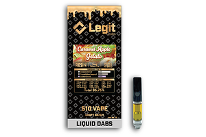 Legit Labs | Caramel Apple Gelato Cured Resin Cartridge | 1g by Legit Labs