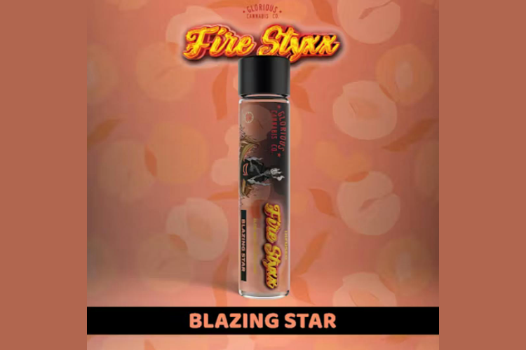 Blazing Star Infused Pre-Roll | 1g by Fire Styxx