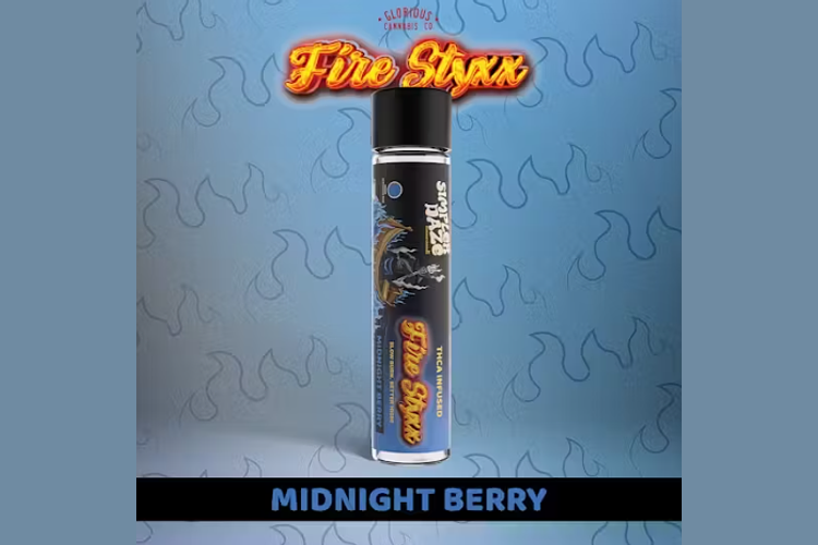 Midnight Berry Infused Pre-Roll | 1g by Fire Styxx