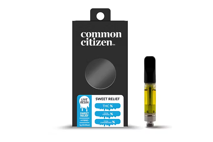Orange Kush Mints Live Resin Cartridge | 1g by Common Citizen