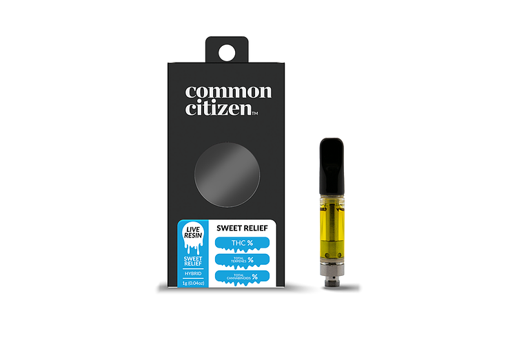 Orange Kush Mints Live Resin Cartridge | 1g by Common Citizen