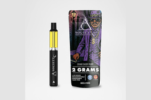 Society C | Grand Daddy Purp Live Resin Disposable Vape | 2g by Society C