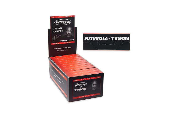 Futurola x Tyson 2.0 | Papers w/ Tips 33pk | 1 1/4" by Tyson 2.0