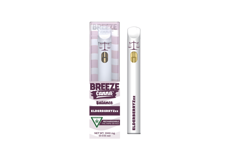 Breeze Balance | ElderberryZzz Disposable Vape | 1g by Breeze