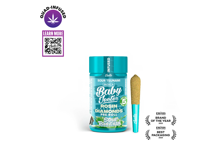 Sour Tsunami Infused Pre-Roll Pack | 5x0.5g | 2.5g by Jeeter