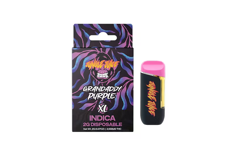 Grandaddy Purple Disposable Vape | 2g by Jungle Juice
