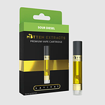 Sour Diesel Distillate Cartridge | 1g by Mitten Extracts