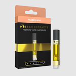 Peach Kush Distillate Cartridge | 1g by Mitten Extracts