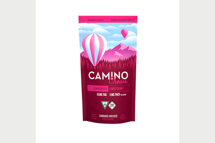 Camino | Forest Berry Chews | 10:5 THC:THCV | 200mg by Camino