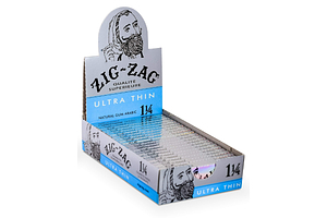 Zig Zag | 1 1/4 Ultra Thin Unbleached Natural Gum Papers by Zig Zag