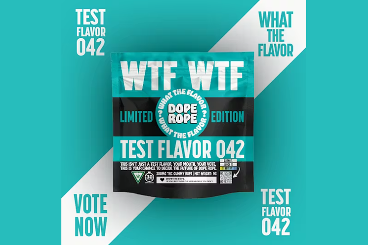 Dope Rope | Test Flavor 042 Single Rope Gummy | 200mg by Dope Rope