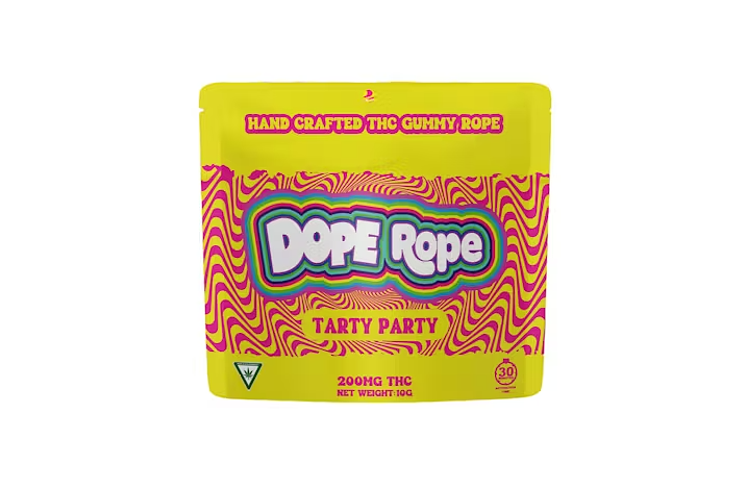 Dope Rope | Tarty Party Single Rope Gummy | 200mg by Dope Rope