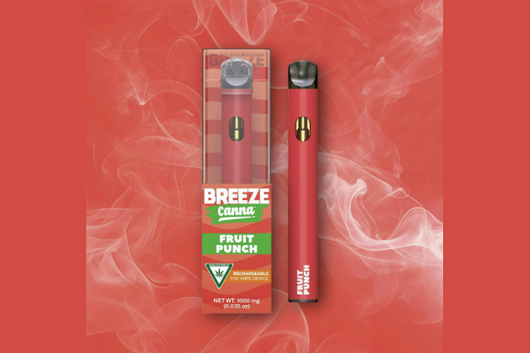 Fruit Punch Disposable Vape | 1g by Breeze