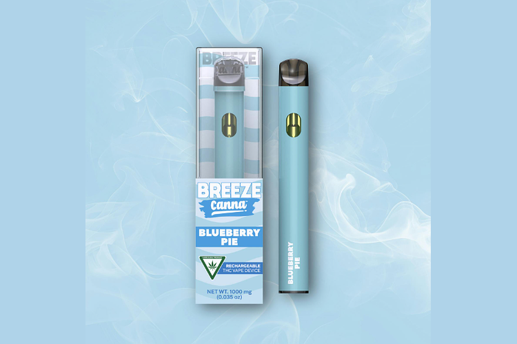 Blueberry Pie Disposable Vape | 1g by Breeze