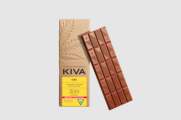 Churro Chocolate Bar | 20x10mg | 200mg by Kiva