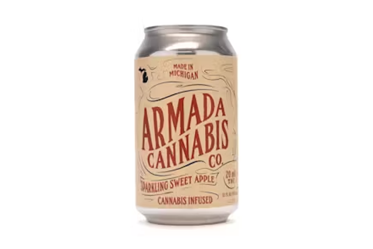 Sparkling Sweet Apple Cider | 20mg by Armada Cannabis Co.