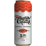 Highly Casual | High Five Strawberry Watermelon Seltzer Single Can | 1:1 THC:CBD | 5mg by Highly Casual