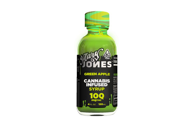 Green Apple Infused Syrup | 200mg by Mary Jones