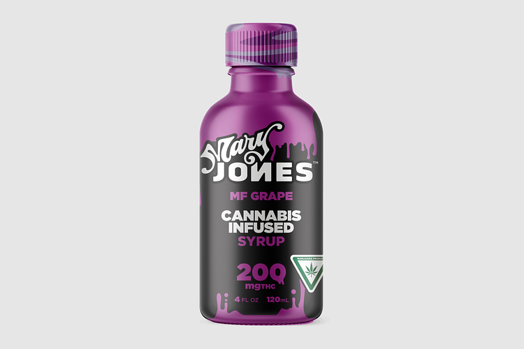 MF Grape Infused Syrup | 200mg by Mary Jones