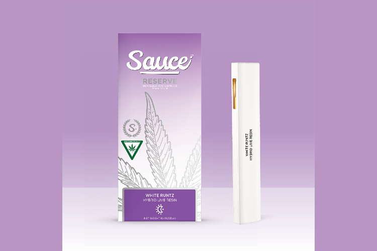 White Runtz Live Resin Disposable Vape | 1g by Sauce