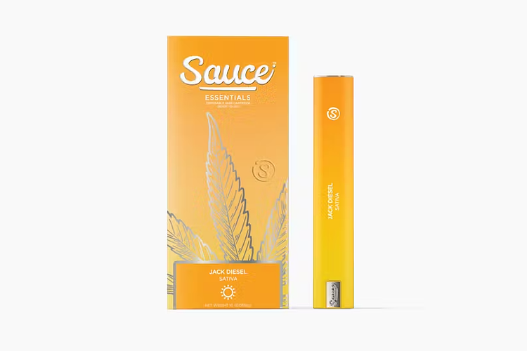 Jack Diesel Live Resin Disposable Vape | 1g by Sauce