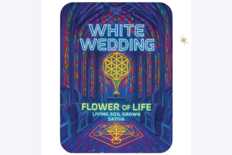 Flower Of Life | White Wedding Pre-Roll | 1g by Flower Of Life