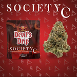 Society C | Devil's Drip Prepackaged Flower | 3.5g by Society C
