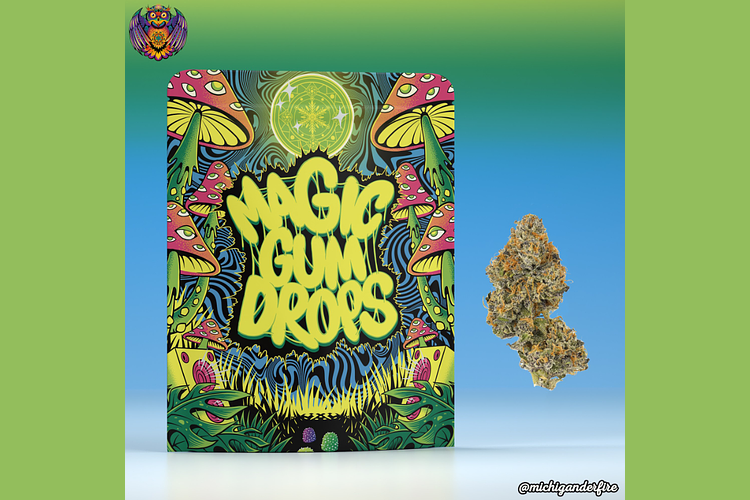 Michigander Fire | Magic Gum Drops Prepackaged Flower | 3.5g by Michigander Fire
