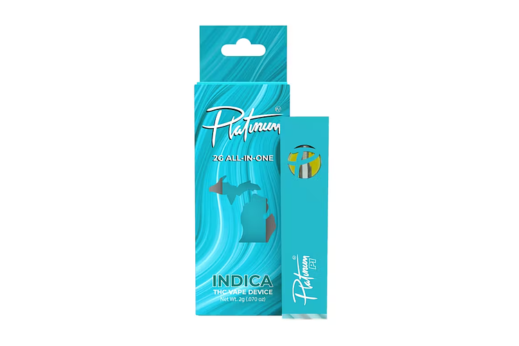 Platinum Vape | Blue Zkittles Disposable Vape | 2g by Platinum
