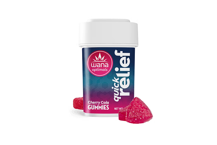 Cherry Cola Quick Relief Gummies | 1:1:1 THC:CBC:CBG | 50mg by Wana