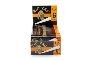 Zig Zag | Ultra Thin Cones | 1 1/4" | 6pk by Zig Zag
