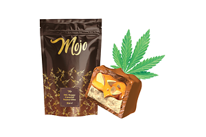 Nuggy Caramel Peanut Bites | 10x20mg | 200mg by Mojo