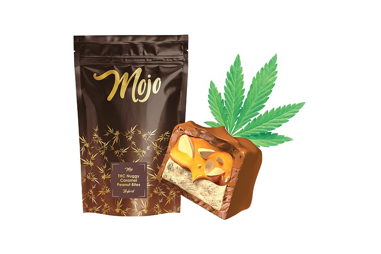 Nuggy Caramel Peanut Bites | 10x20mg | 200mg by Mojo