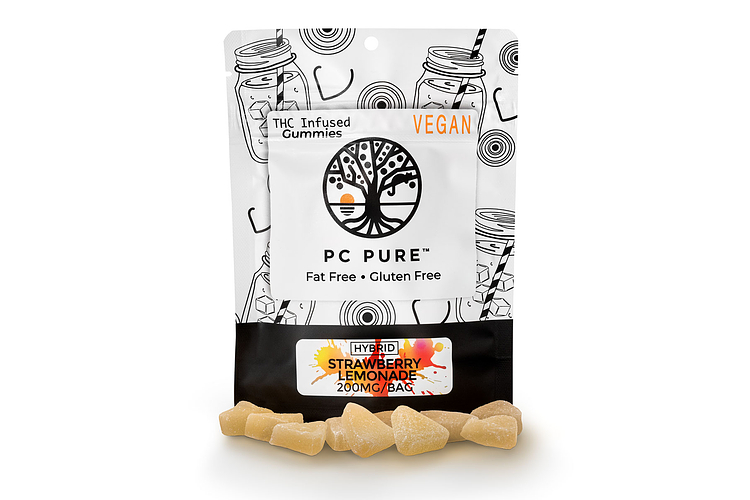Strawberry Lemonade Gummies | 10x20mg | 200mg by PC Pure