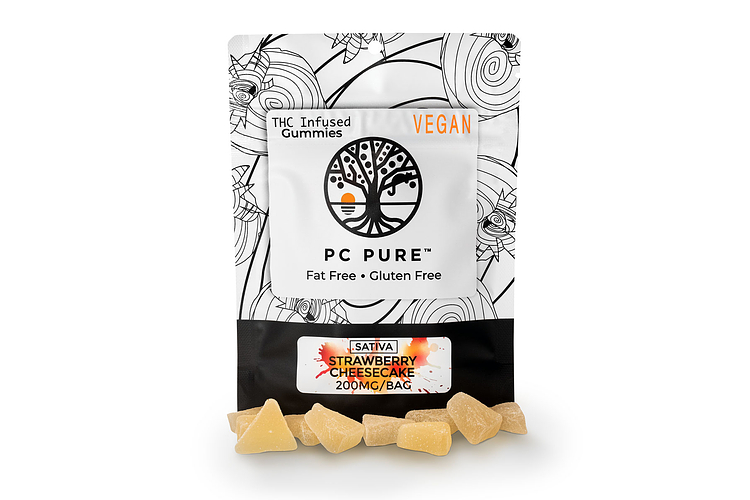 Strawberry Cheesecake Gummies | 10x20mg | 200mg by PC Pure