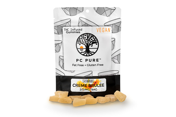 Creme Brulee Gummies | 10x20mg | 200mg by PC Pure