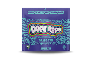 Dope Rope | Grape Trip Single Rope Gummy | 200mg by Dope Rope