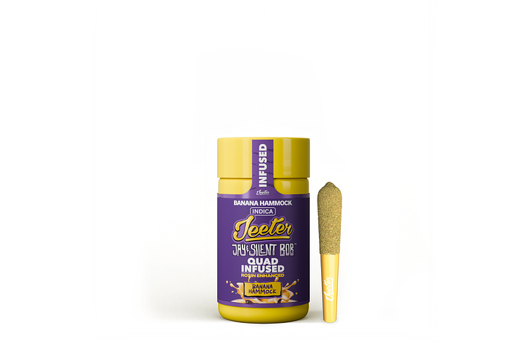 Jeeter | Jay & Silent Bob Banana Hammock Infused Pre-Roll Pack | 5x0.5g | 2.5g by Jeeter