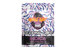 Jungle Juice | Wedding Cake Pre-Roll Pack | 28x1g | 28g by Jungle Juice
