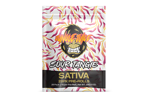 Jungle Juice | Sour Tangie Pre-Roll Pack | 28x1g | 28g by Jungle Juice