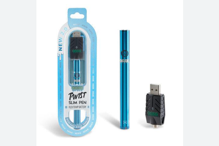 Ooze | Slim Twist 2.0 W/ Smart USB Charger | Sapphire Blue by Ooze